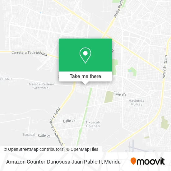 Mapa de Amazon Counter-Dunosusa Juan Pablo II