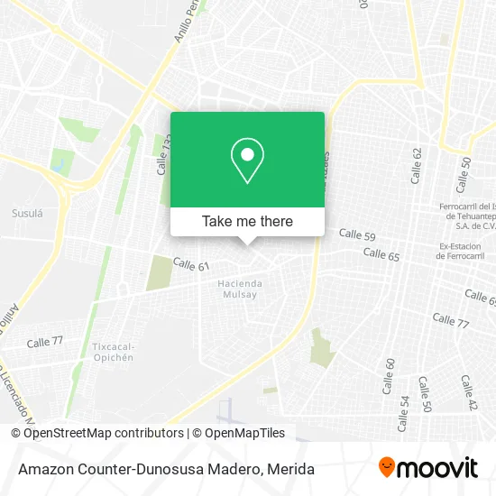 Amazon Counter-Dunosusa Madero map