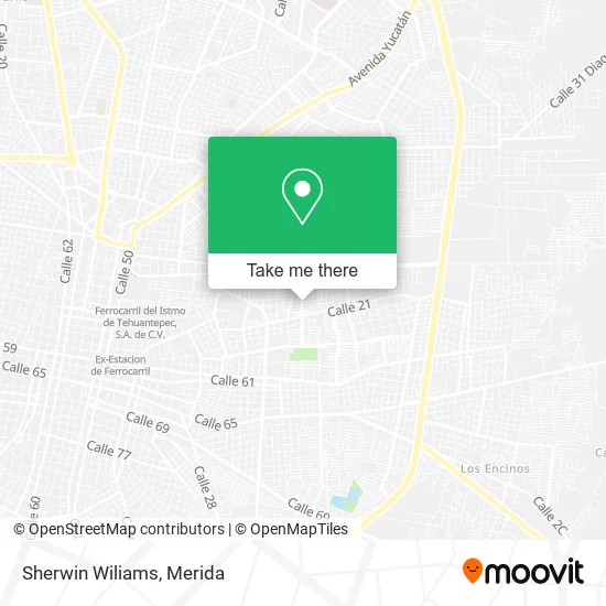 Sherwin Wiliams map
