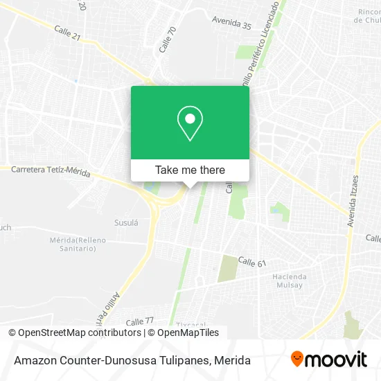 Amazon Counter-Dunosusa Tulipanes map