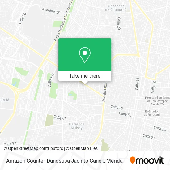 Mapa de Amazon Counter-Dunosusa Jacinto Canek