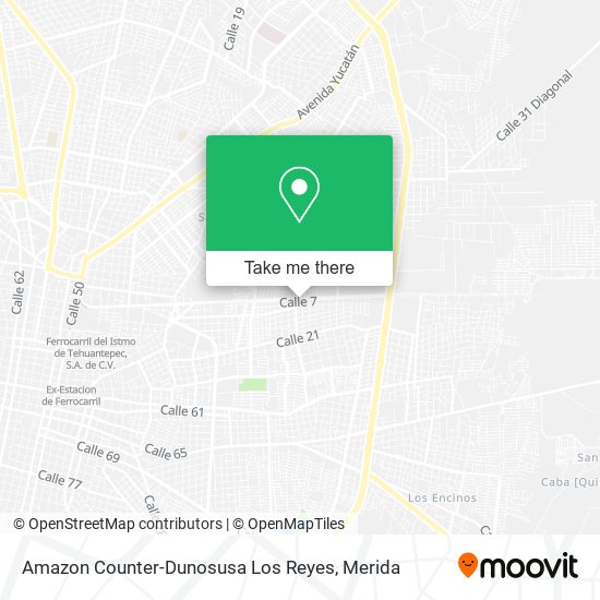 Mapa de Amazon Counter-Dunosusa Los Reyes