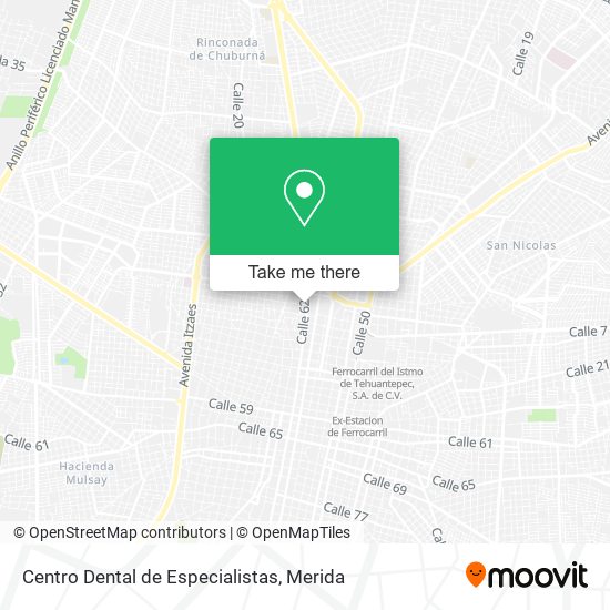 Centro Dental de Especialistas map