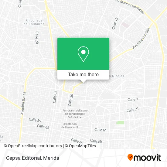 Mapa de Cepsa Editorial