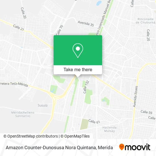 Mapa de Amazon Counter-Dunosusa Nora Quintana