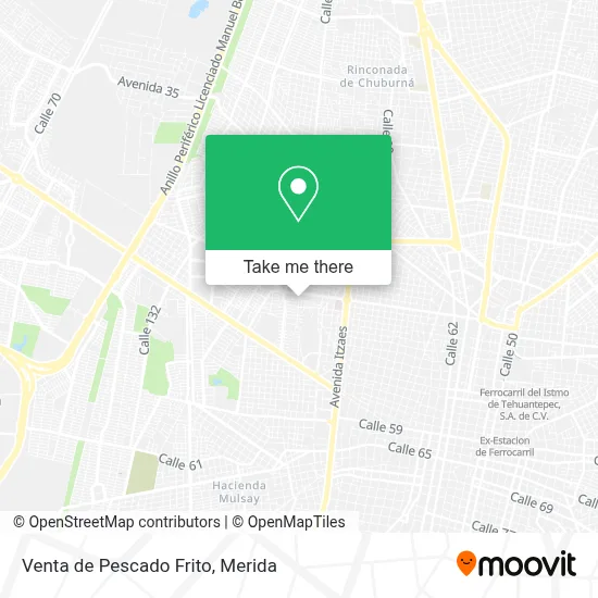 Venta de Pescado Frito map