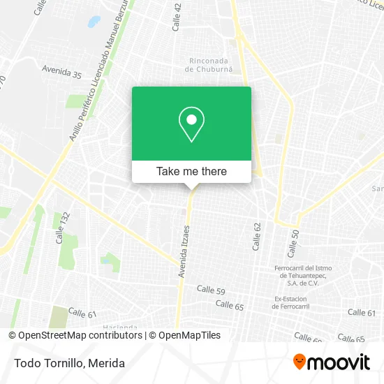 Mapa de Todo Tornillo