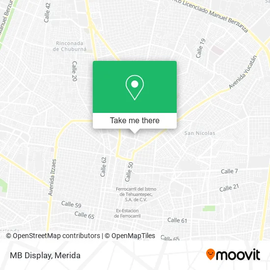 MB Display map