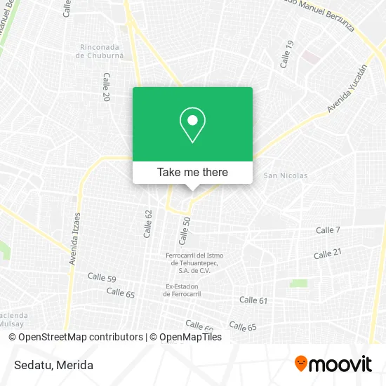 Mapa de Sedatu