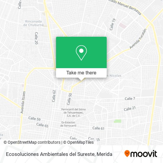 Mapa de Ecosoluciones Ambientales del Sureste