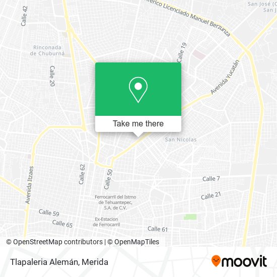Mapa de Tlapaleria Alemán