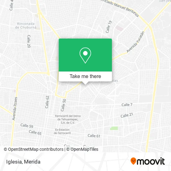 Iglesia map