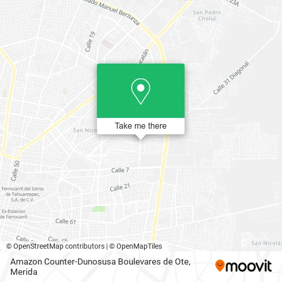 Amazon Counter-Dunosusa Boulevares de Ote map