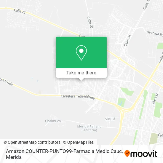 Mapa de Amazon COUNTER-PUNTO99-Farmacia Medic Cauc