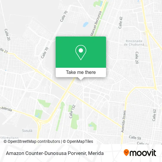Amazon Counter-Dunosusa Porvenir map