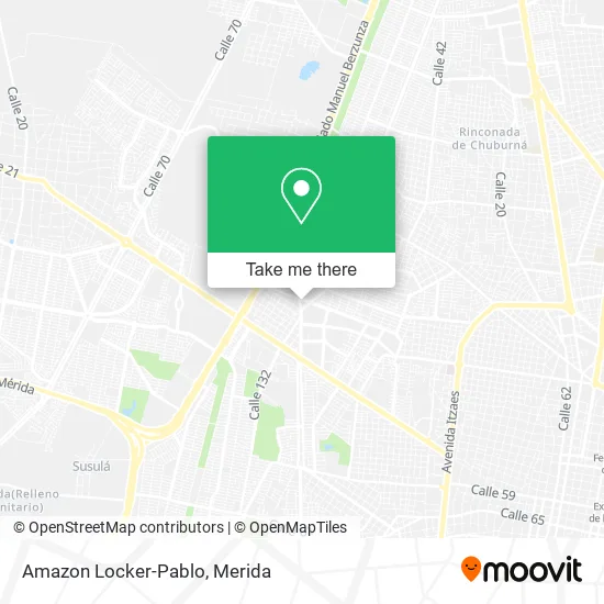 Amazon Locker-Pablo map