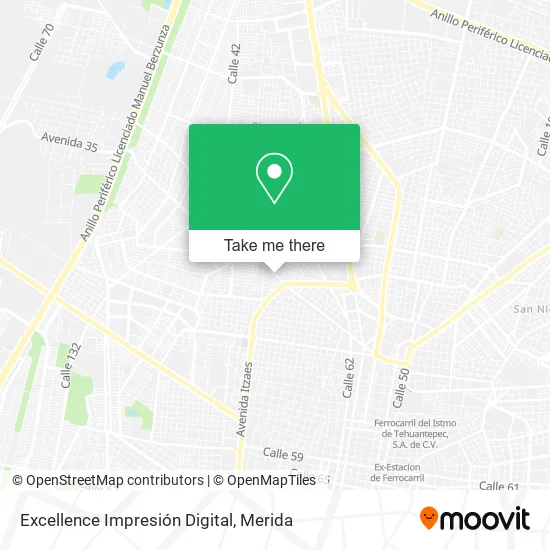 Mapa de Excellence Impresión Digital