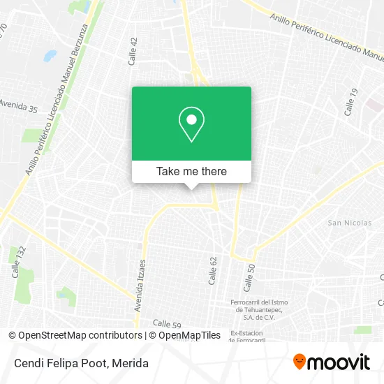 Mapa de Cendi Felipa Poot