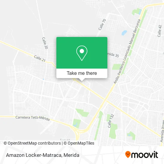 Mapa de Amazon Locker-Matraca