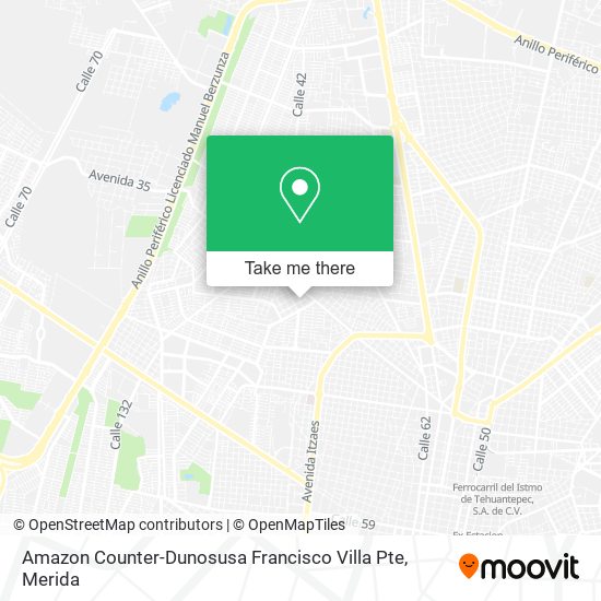 Amazon Counter-Dunosusa Francisco Villa Pte map