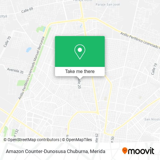 Mapa de Amazon Counter-Dunosusa Chuburna