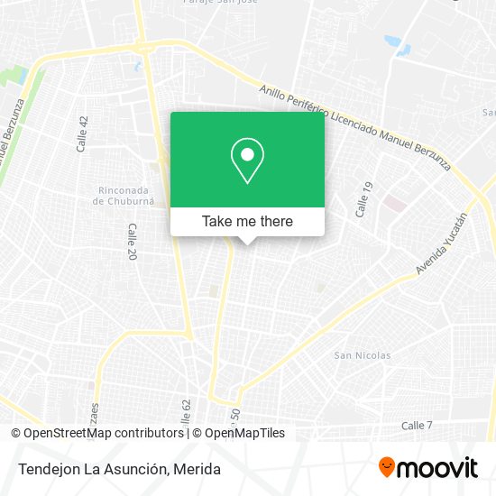 Tendejon La Asunción map