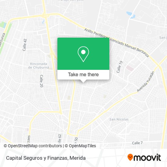 Mapa de Capital Seguros y Finanzas