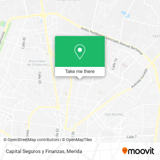 Capital Seguros y Finanzas map
