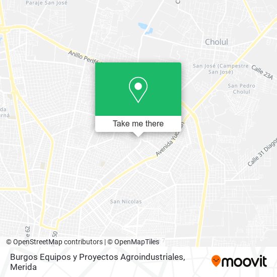 Burgos Equipos y Proyectos Agroindustriales map