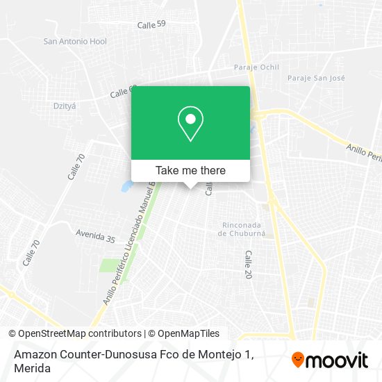 Amazon Counter-Dunosusa Fco de Montejo 1 map