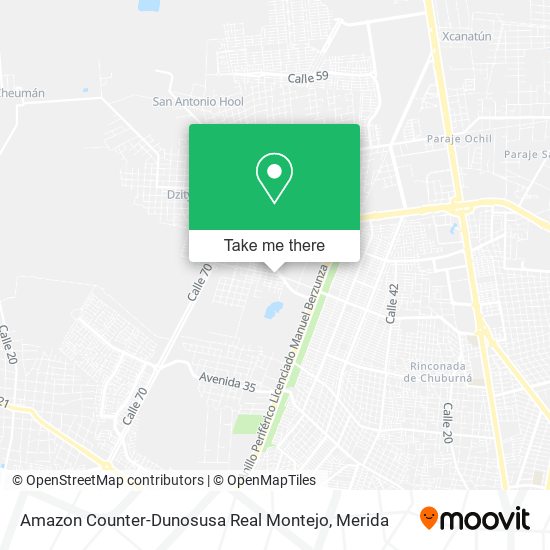 Amazon Counter-Dunosusa Real Montejo map