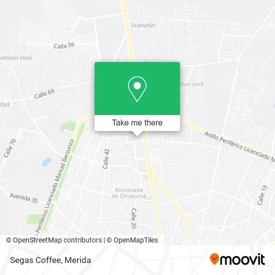 Segas Coffee map