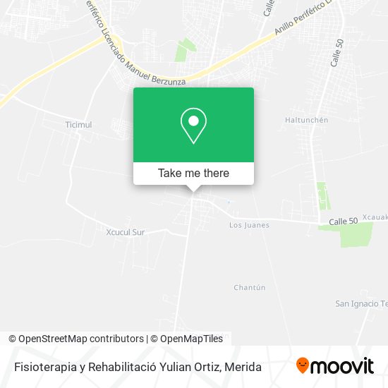 Mapa de Fisioterapia y Rehabilitació Yulian Ortiz