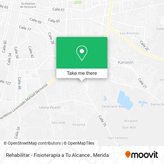Rehabilitar - Fisioterapia a Tu Alcance. map