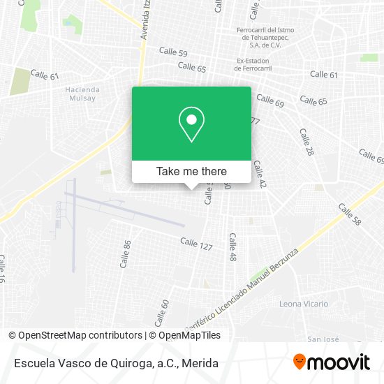 Escuela Vasco de Quiroga, a.C. map