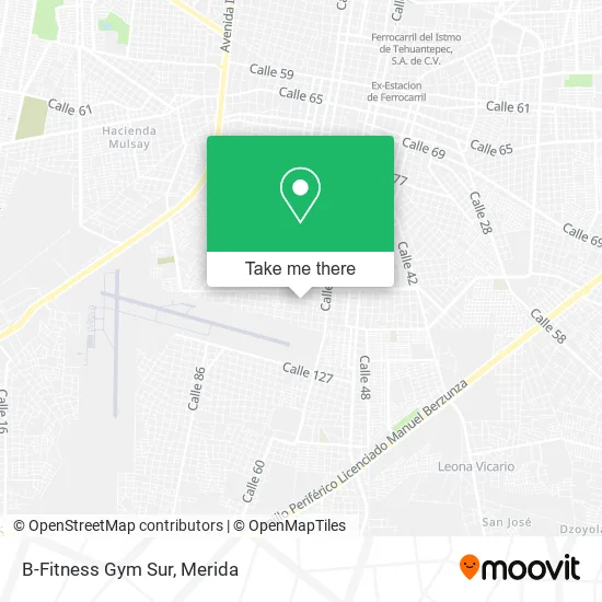 B-Fitness Gym Sur map
