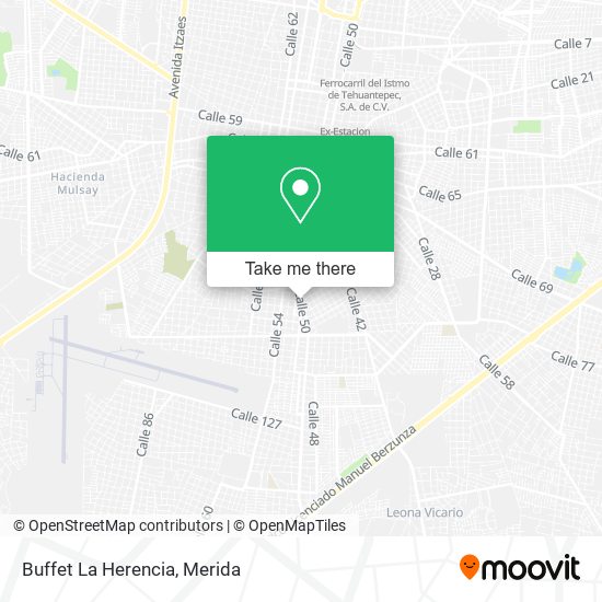 Mapa de Buffet La Herencia