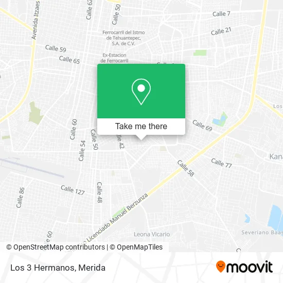 Mapa de Los 3 Hermanos