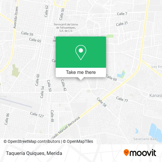 Taquería Quiques map