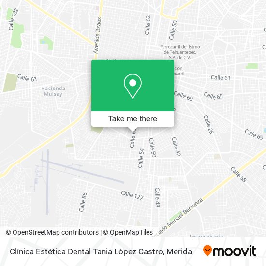 Clínica Estética Dental Tania López Castro map
