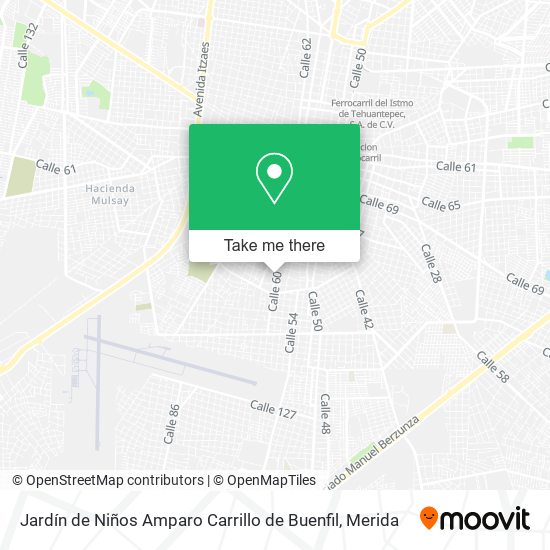 Jardín de Niños Amparo Carrillo de Buenfil map