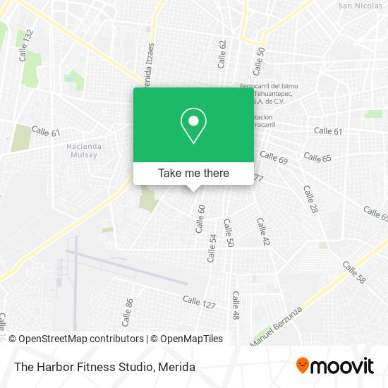 The Harbor Fitness Studio map