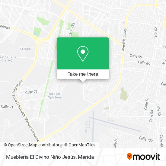 Muebleria El Divino Niño Jesús map