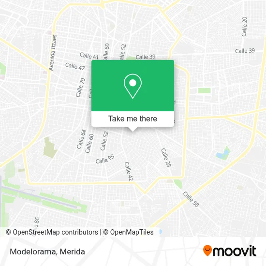 Modelorama map