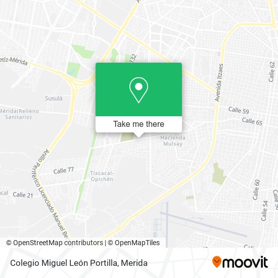 Mapa de Colegio Miguel León Portilla