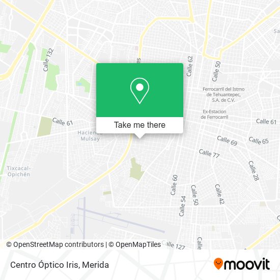 Mapa de Centro Óptico Iris