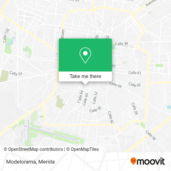 Modelorama map