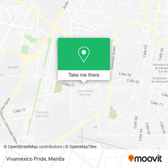 Mapa de Vivaméxico Pride