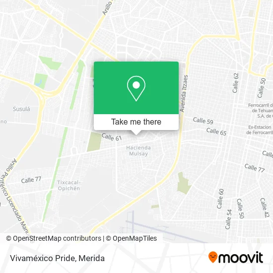 Mapa de Vivaméxico Pride