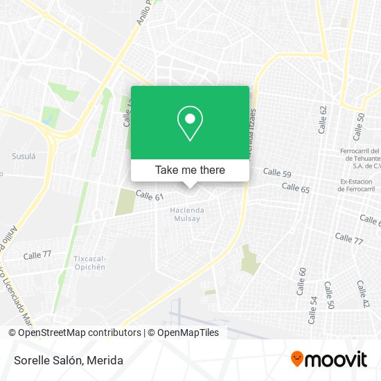 Mapa de Sorelle Salón